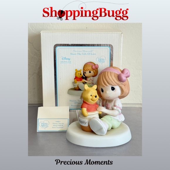 Precious Moments Hunny You Are Always Full Of Sweet Surprises Winnie Pooh 104011 - Picture 1 of 14